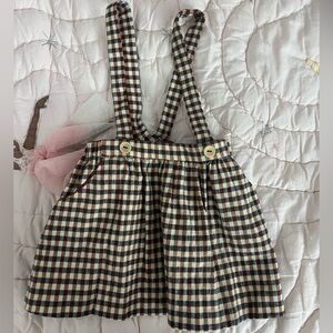 Kids overall skirt